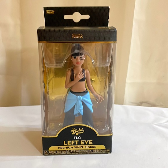 Funko Pop! Vinyl Gold: TLC - Left Eye - 5" Premium Vinyl Figure New in Box - Picture 4 of 11